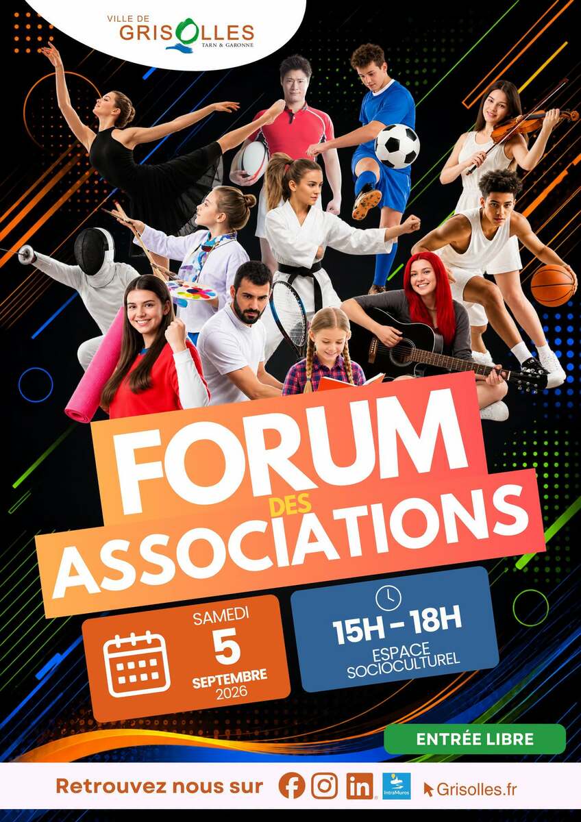 Forum des associations à Grisolles